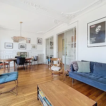 Apartment Large Family Duplex Near Parc Monceau Paris